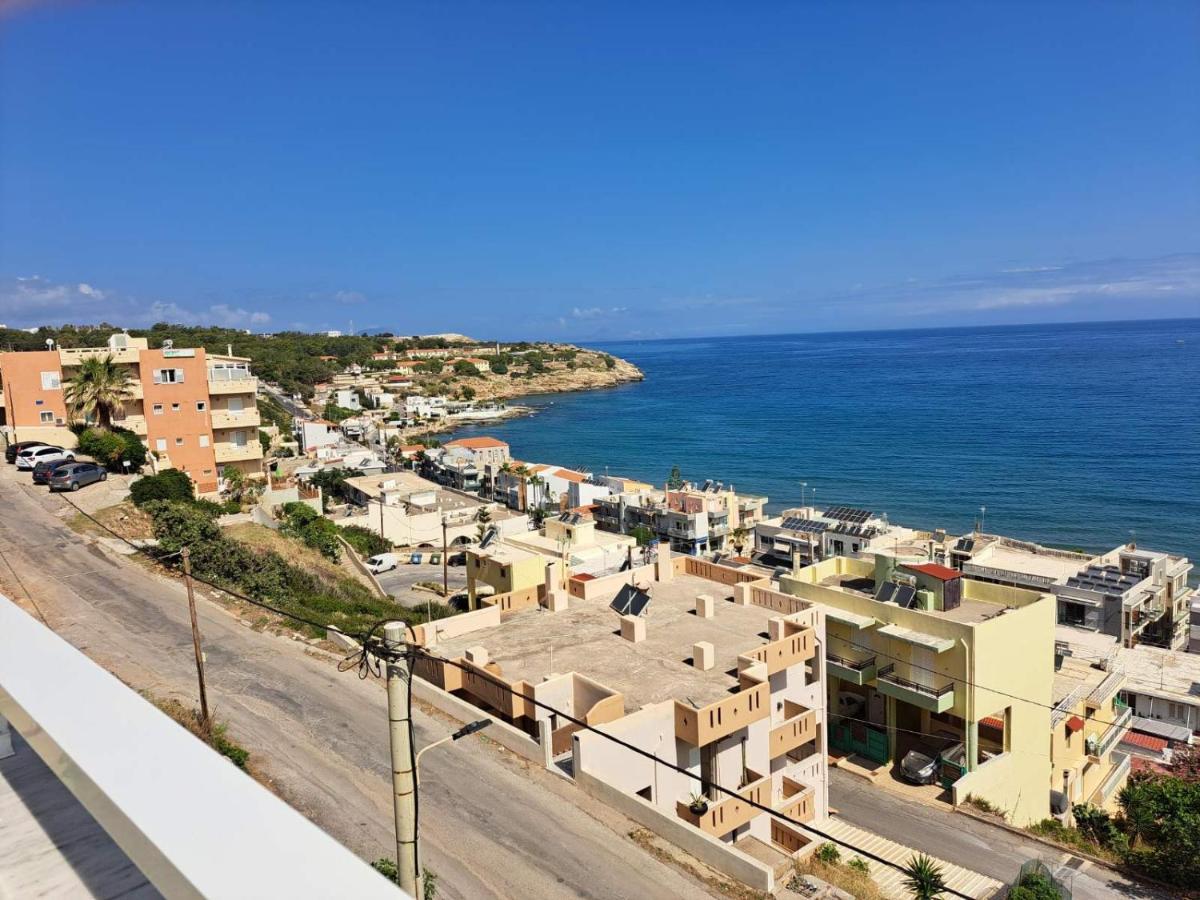 Seaview Flora'S Luxury Apartment-300Meters From The Beach ريثيمنو المظهر الخارجي الصورة